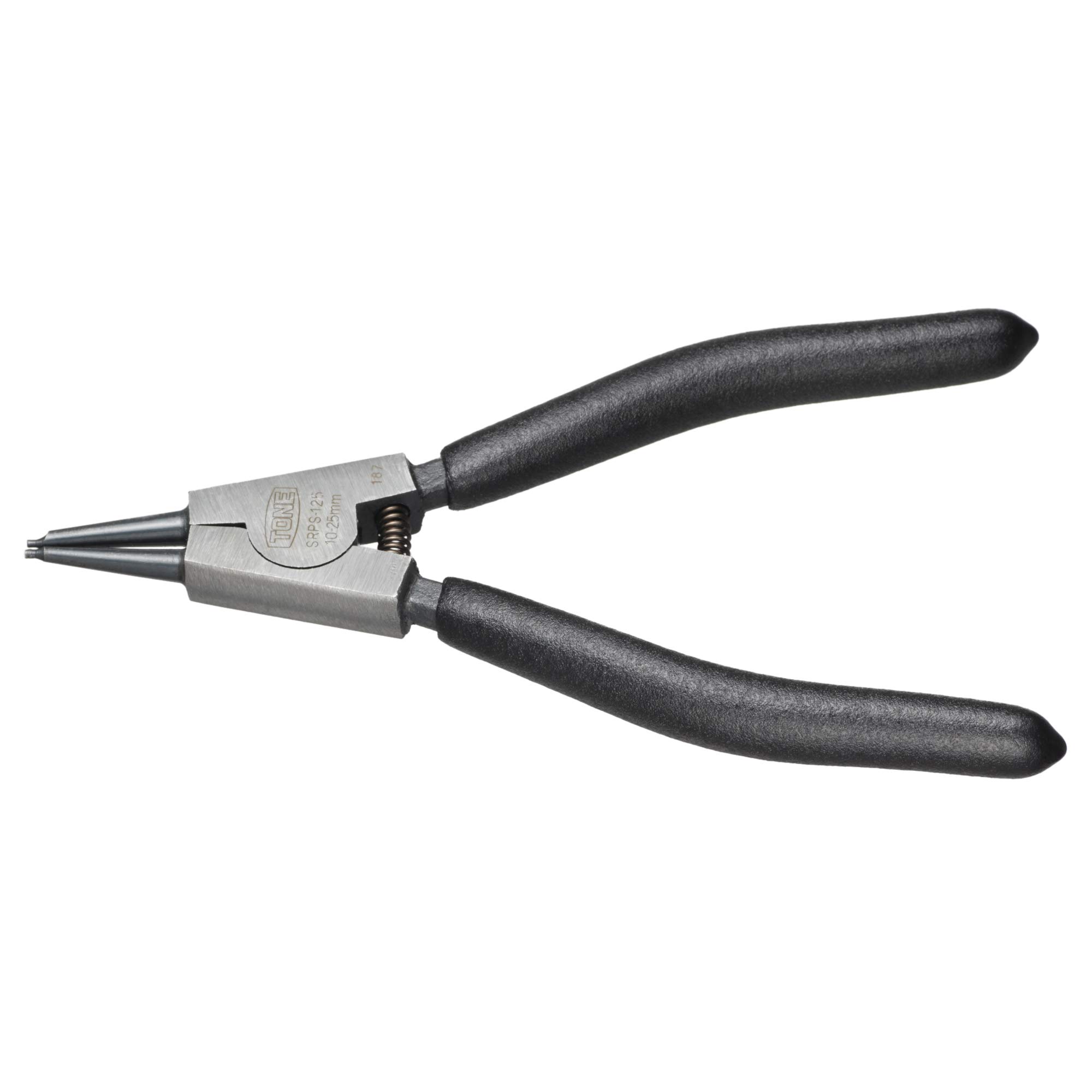 

TONE Snap Ring Pliers (Straight Type/For Shaft) SRPS-125 10~25mm