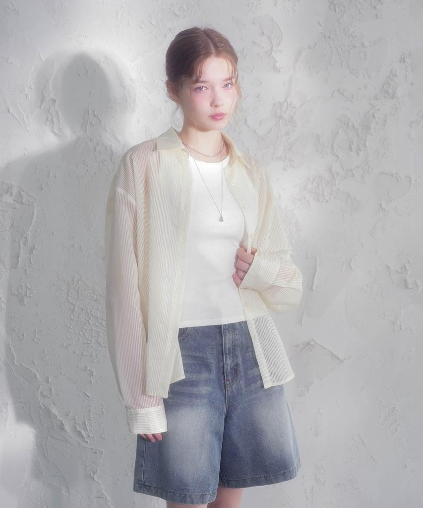 VIVACIOUS Ylang Stripe Shirt_4 Colors