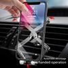 Gravity Car Phone Holder Cell Phone Stand Support GPS Telefon Mount For iPhone 12 13 Pro Max Xiaomi Mobile Phone Charging Holder