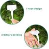 50/100Pcs Plant Labels Garden Plant Tags Set Plastic Plant Markers T-Type Seed Markers Plant Label for Potted Plant Flower Seed