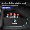 KWYP9 Hot Car Trunk Partition Storage Box For BMW F30 F10 G20 G30 G32 X1 F48 X2 X3 F25 G01 X5 G05 X6