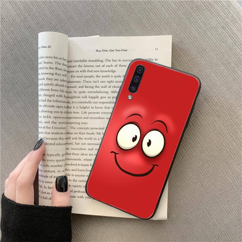Art Funny Faces Phone Case For Samsung Galaxy A7 A50  51 A70  80 A40 A20 A30 A8 A6 A8 Plus A9 A71