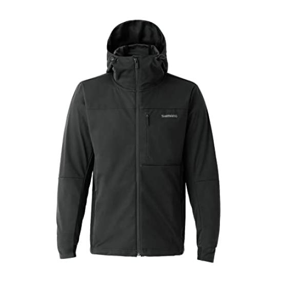 

Толстовка SHIMANO Durast Stretch с капюшоном чистого черного цвета M WJ-040T