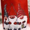 Creative Christmas Wine Bottle Bags Cute Santa Drawstring Wine Bottle Gift Cover Xmas Party Decor