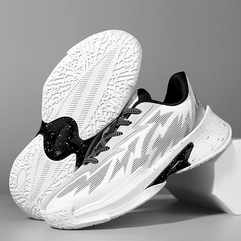 Curry's 13th Generation of Men's and Women's Running Non-slip, Shock-absorbing, Ground-grabbing Sports Shoes, Fly-woven Breathable Campus Professional