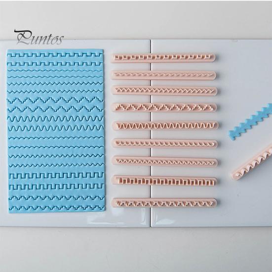 Polymer Clay Petal Line Cutter Cutter, Stripe Tool, Wavy Geometric Flower for Jewelry Making, Crafting Projects Tool