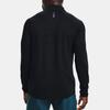 Under Armour Qualifier 2.0 Half-Zip Solid Running Sweatshirt Men Tops Black 1365662-001