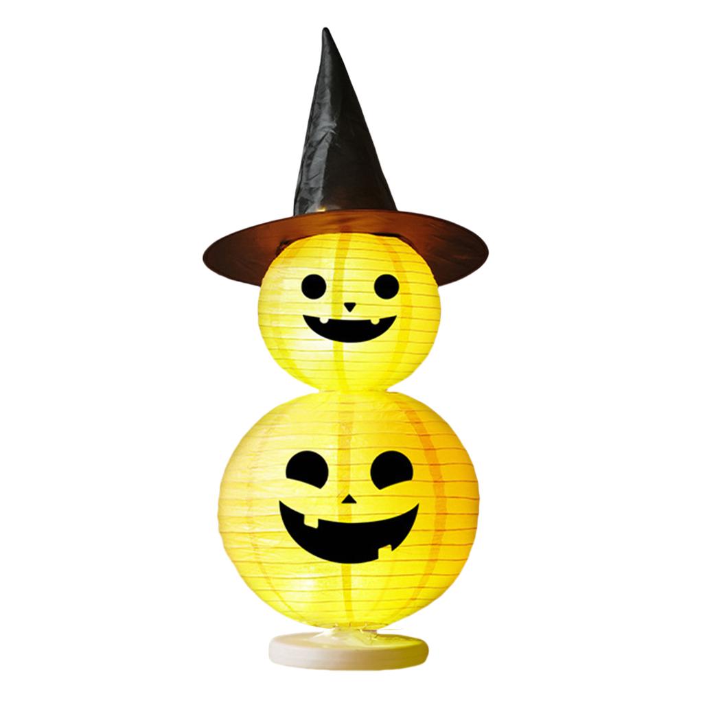 Halloween Decorative Pumpkin Lantern with Light LED Pumpkin Lantern Halloween Pumpkin Light for Indoor Outdoor Home Party Yard