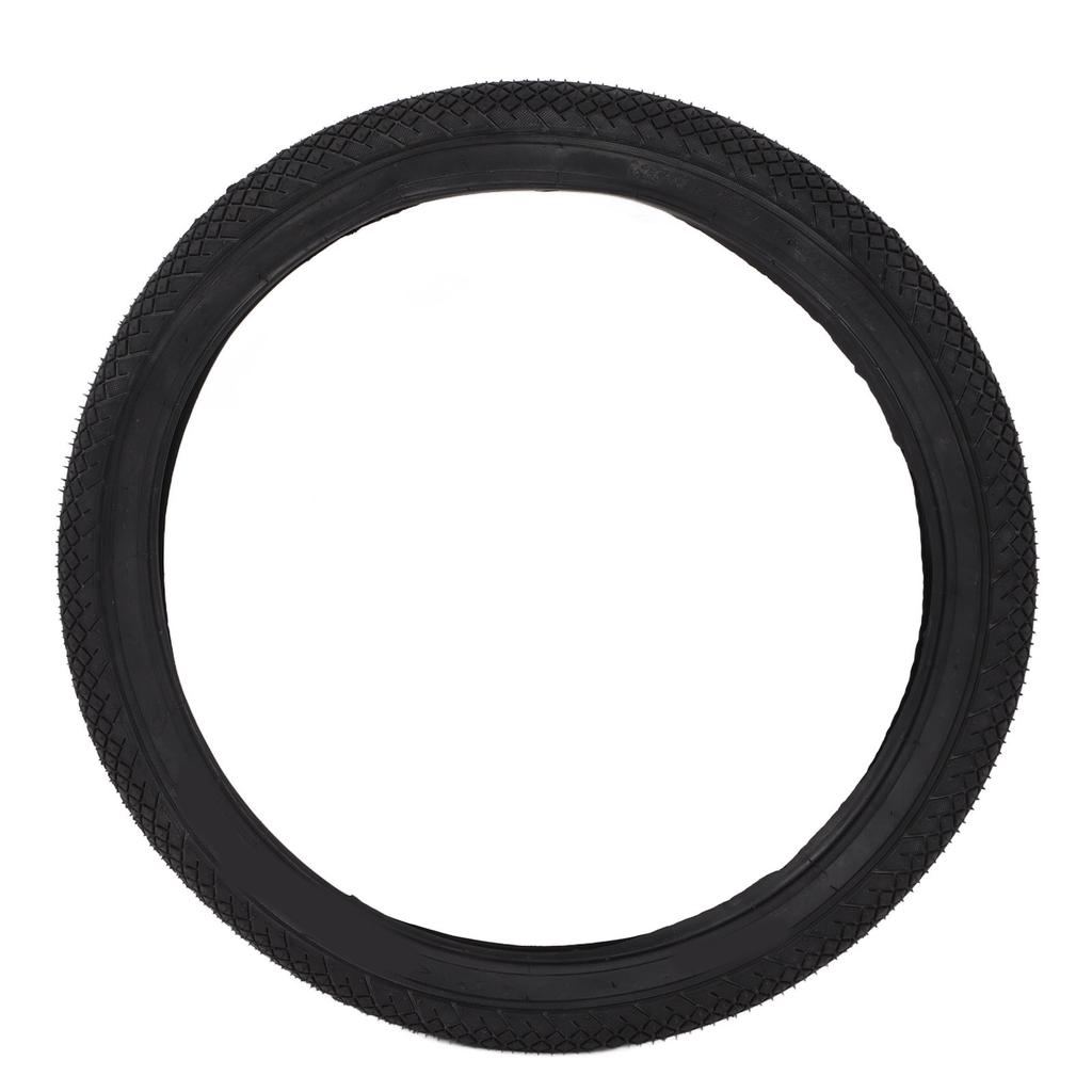 Kid Thick Non Slip Rubber Tyre Children"s Bicycle Checkered Pattern Tire Parts Accessories20x2.125