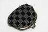 Hasegawa Coin Handcrafted by Kyoto Made in Checkered Pattern Inden-style Purse, Artisans, Japan,