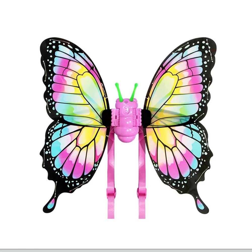 Flapping Halloween Costume Christmas Birthday Party Princess Cosplay Gift Electric Wings Electric Light Up Fairy Wings