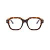 Retro Quadratische Rahmenbrille Damen Leopard Computer Lesebrille Klar Blaulichtfilter Brillen Vintage Dekorative Schutzbrille
