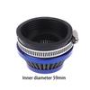 1 Piece Push Mini Moto Pocket Bike Atv Quad Motorcycle Parts Universal 35Mm-60Mm Air Filter Clearner For Gas Motorized Bicycle