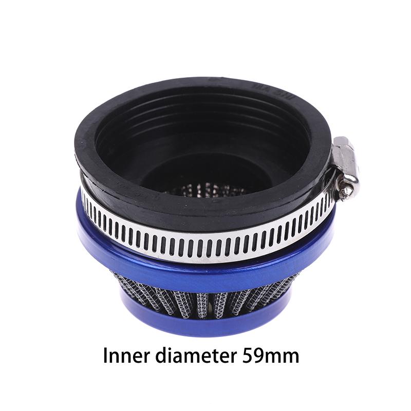 1 Piece Push Mini Moto Pocket Bike Atv Quad Motorcycle Parts Universal 35Mm-60Mm Air Filter Clearner For Gas Motorized Bicycle