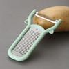 Vegetable Peeler & Grater Stainless Steel Sharp Blade Vegetable Peeler Multi-Function Kitchen Tool for Potatoes Apples
