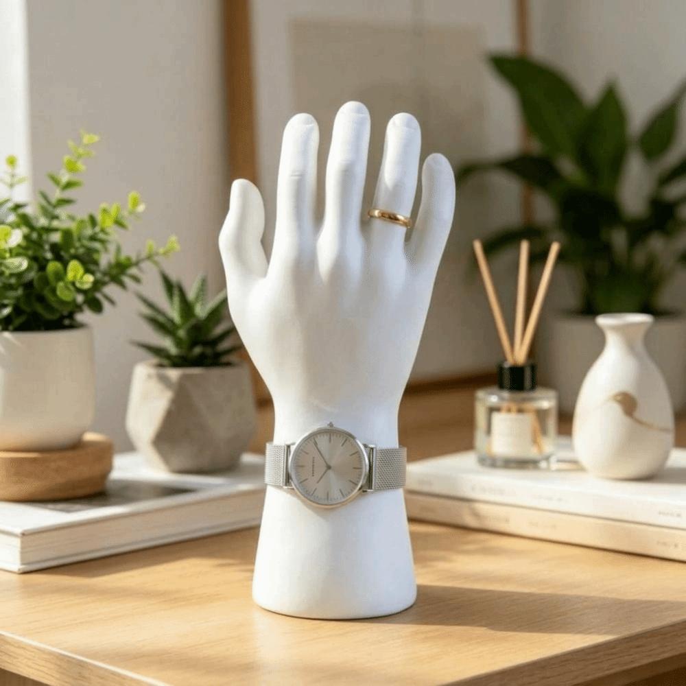 Elegant Jewelry Display Hand Model 3D Printed Ring Organizer Jewelry Rack Bracelet Holder Home Use