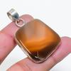 Natural Montana Agate Gemstone 925 Sterling Silver Jewelry Pendant 1.77" AP-15903
