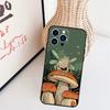 Cottagecore Frog Aesthetic Phone Case For iPhone 16 Pro Max 14 13 12 11 15 17 Pro Max Mini 15 16 Plus 16e Back Cover