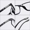 Anti-blue Light Photochromic Reading Glasses for Seniors - Stylish Unisex PC Frame