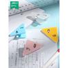 Minimalist Bill Folder Transparent Color Plastic Office Storage Mark Organize Fantastic Test Paper Clip 90 Degree Clip Stationery A4 Test Paper Clip