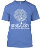 Love Doing Genealogy Tee TTshirt Made In the USA Size S To 5XL