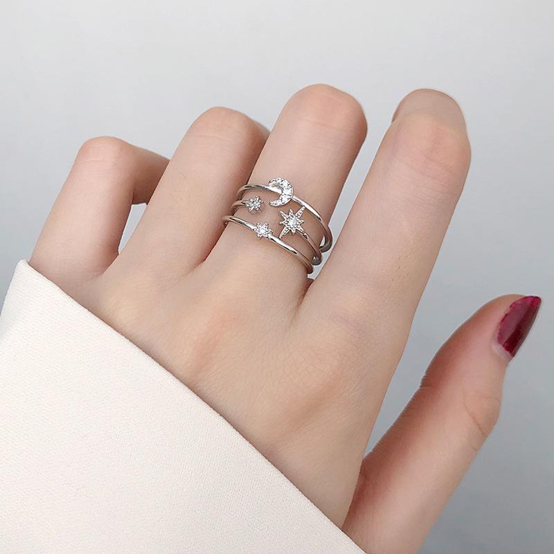 Lindon Classic Copper Alloy Zircon Ring Ladies Jewelry Wedding Promise Party Gift