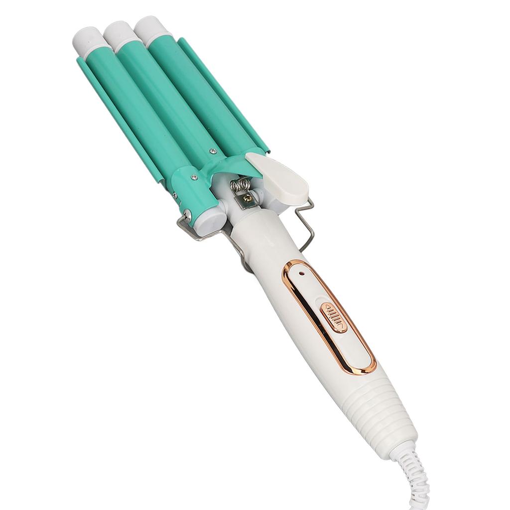 Hair Waver Curling Iron Adjustable Temperature Versatile Rotating Cord Hair Crimper for Home US Plug 100 To 240V