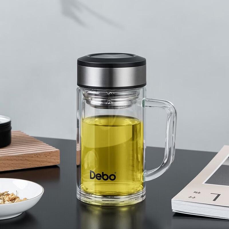 

Debo Pascal Double-Layer Glass Office Cup