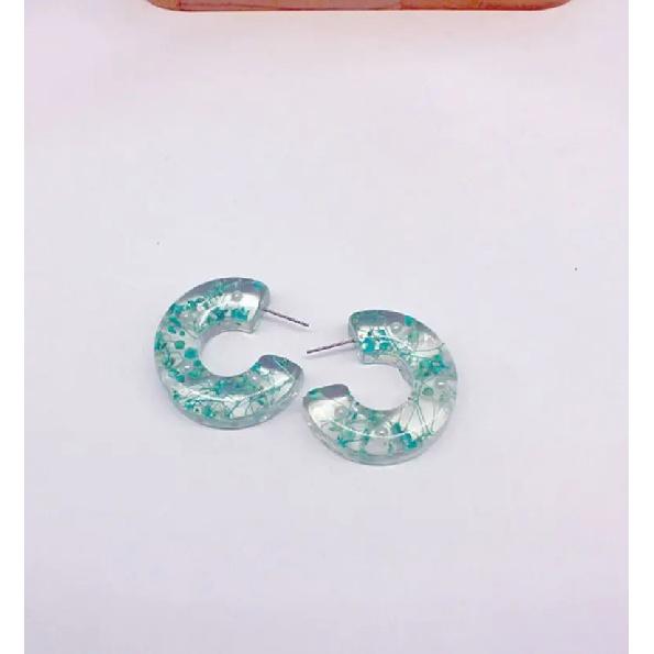 

Винтажные серьги-гвоздики с натуральными настоящими сушеными цветами, подвески, кулон, ожерелье «сделай сам», ювелирные аксессуары, женские юбилейные серьги в богемном стиле