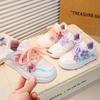 2024 New Girls Casual Sport Shoes Versatile Lace Flowers Unique Children Fashion Cute Princess Sneakers Drop Shipping Kids Shoes