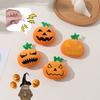 Großes Kürbis-Geister-Katzen-Spielzeug – BB-Quietscher & Knistergeräusche, Langlebiges Kau-Zahnspielzeug für Katzen | Halloween-Spaß, Großpackung