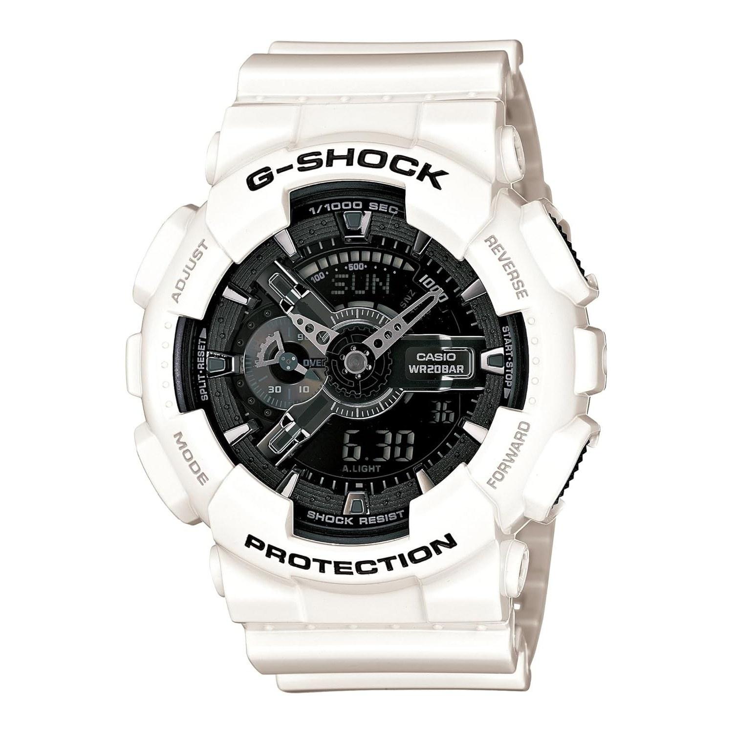 Casio wristwatch G-Shock GA-110GW-7AJF mens white