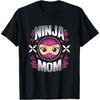 Ninja Mamãe Ninjas Mãe Dia das Mães Artes Marciais Guerreiro Camiseta Mali Masculino Feminino Regata Moletom Com Capuz Manga Longa 212 Preto