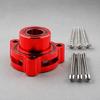 Machined Metal Turbocharger Exhaust Flange Kit with Sealing Gaskets, Bolt-On Adapter Body and 6 Screws for 1.5L 1.6L 2.0L 2.7L Engine Routine