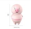 Leshe Cute Pig Wireless Rechargeable Vibrating Egg: Variable Licking & Sucking Massage for Female Pleasure.