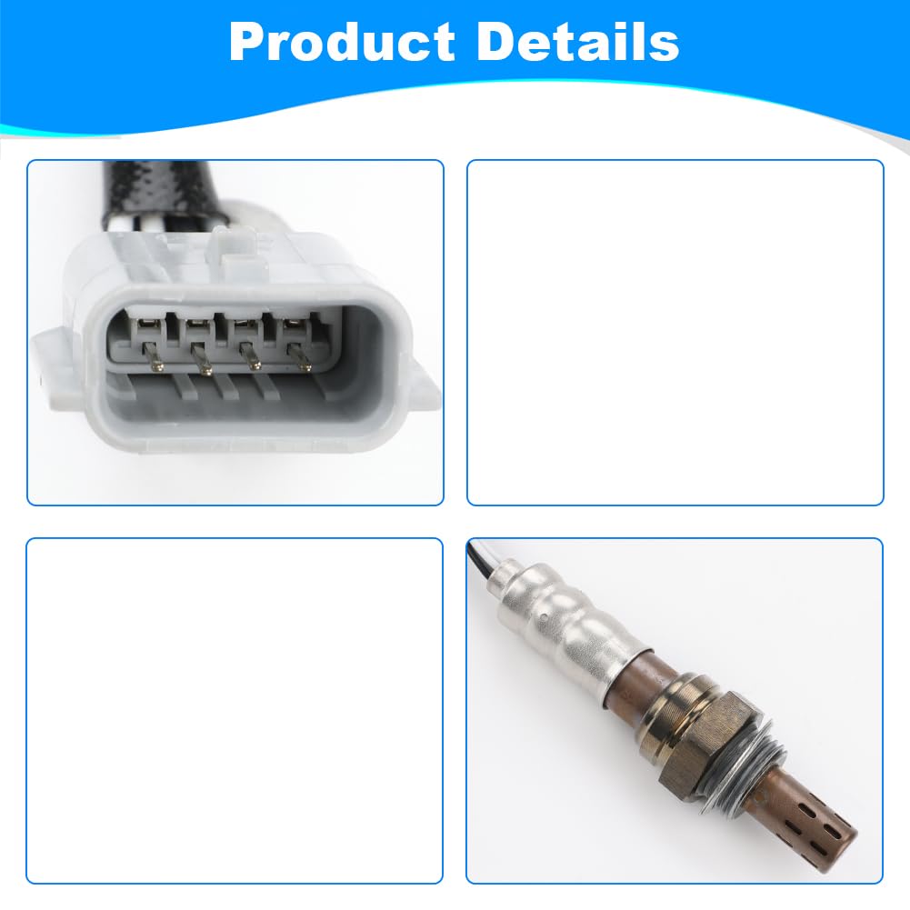 

JDMON 2PCS Oxygen O2 Sensor Upstream Downstream Replacement for 2017-2021 Nissan Rogue Sport, Sentra, Titan, Armada, 2016-2020 Infiniti QX80