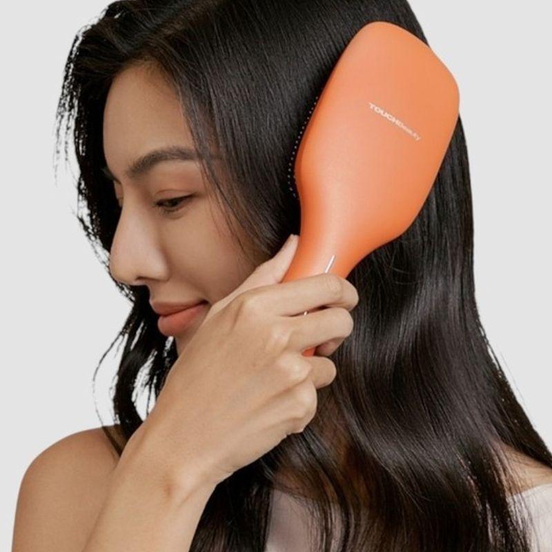 Pearl Care Touch Beauty Scalp Massager, Hair Loss Care Manager, Negative Ion Hair Care Device, Orange