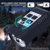 LED Bicycle Front Light High Brightness Bike Flashlight Rechargeable Bicycle Head Light Intelligent Sensor Cycling Accessories