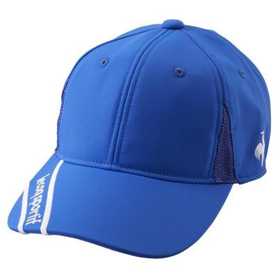 Coq Sportif Cap Cap Sunglasses Holder Tee Holder Golf LG4FCP01M BL00 [Le Golf] Golfer's Sweat-Absorbent Quick-Drying Men's (Blue)