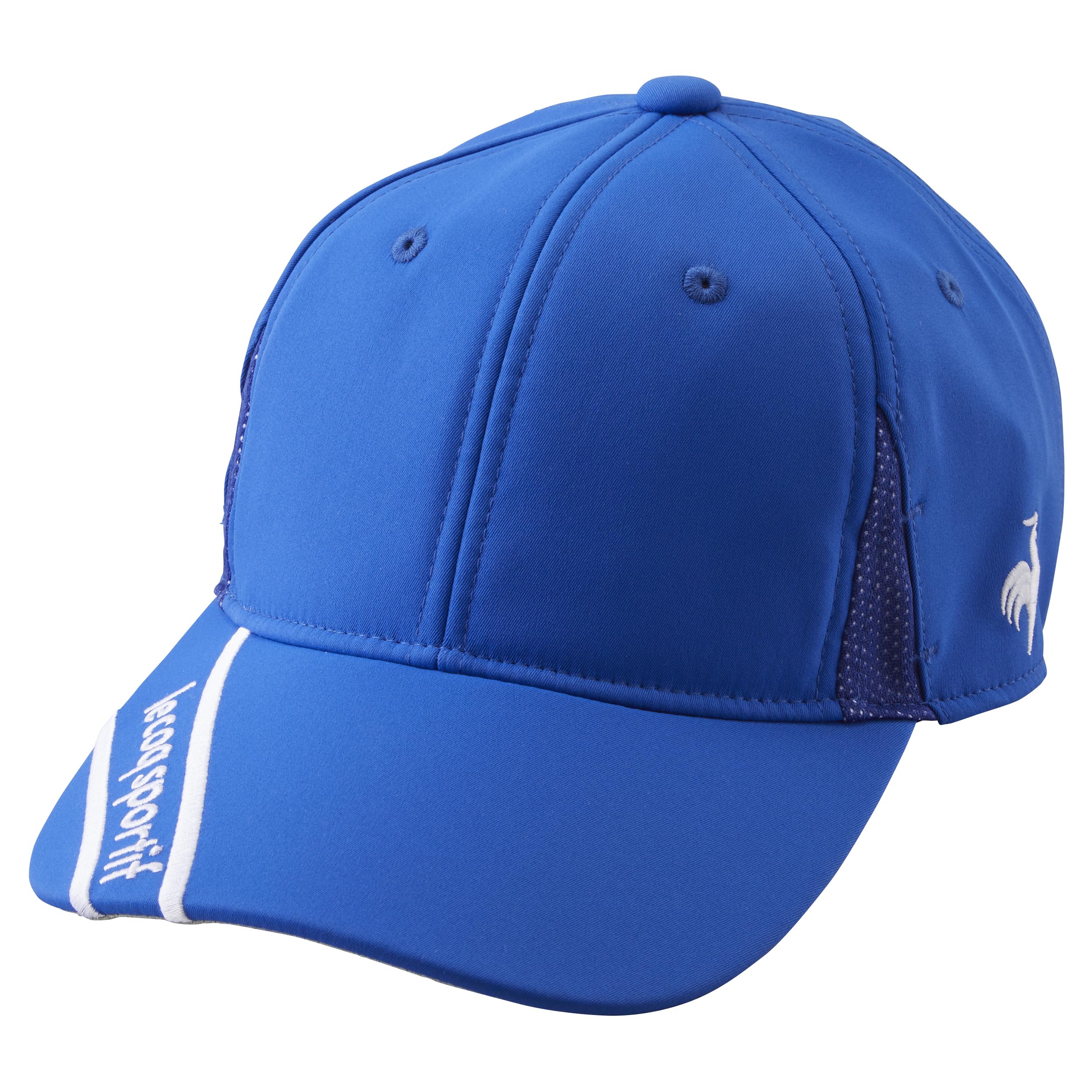 

Coq Sportif Cap Cap Sunglasses Insert Tee Insert Sweat Absorbent Quick Drying Golf LG4FCP01M BL00 [Le Golf] Golfer s Men s (Blue)