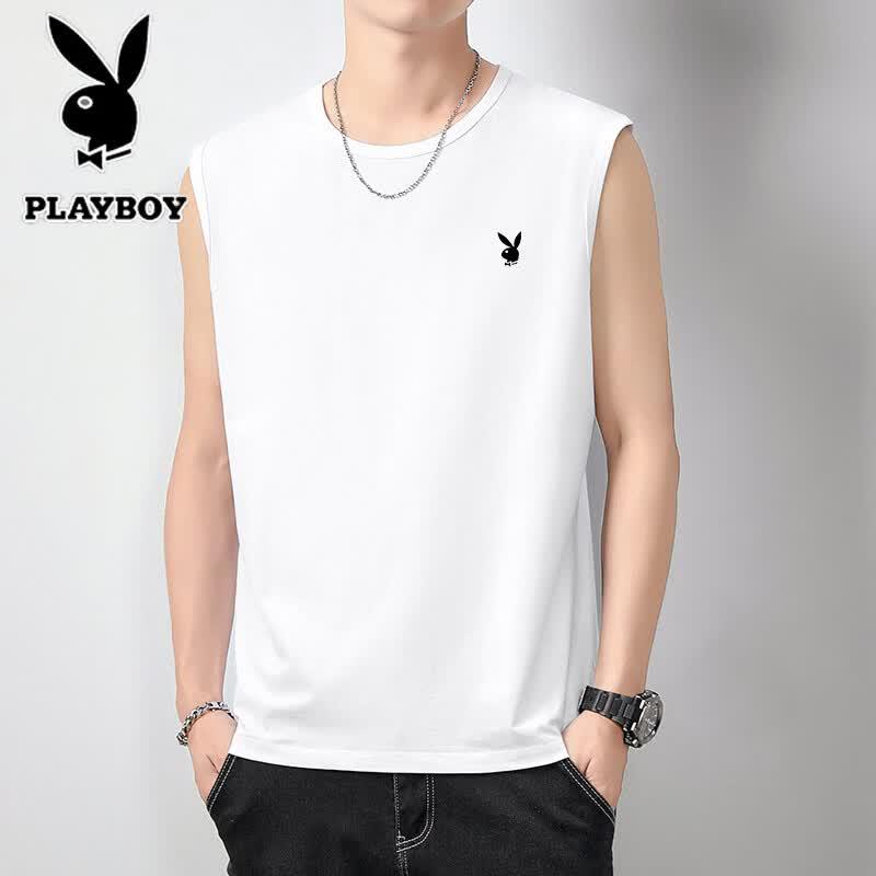 PLAYBOY Men s Ice Silk Breathable Tank Top 7XL