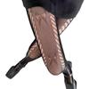 Bowknot Twist Stripe Jacquard Sheer Pantyhose With Breathable Lace Design Solid Color Hollowout Fishnet Tights for Women