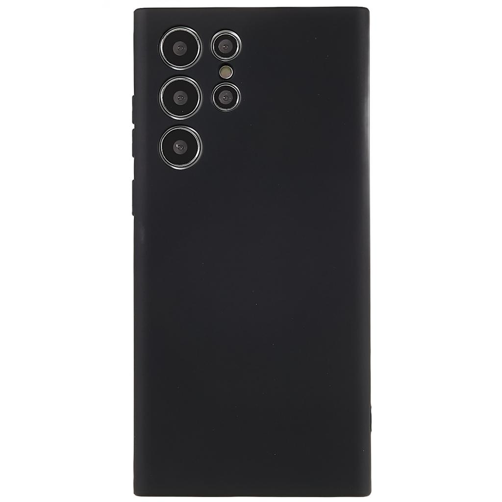 For Samsung Galaxy S24 Ultra Cover 2.0mm Solid Color TPU Shockproof Protective Phone Case