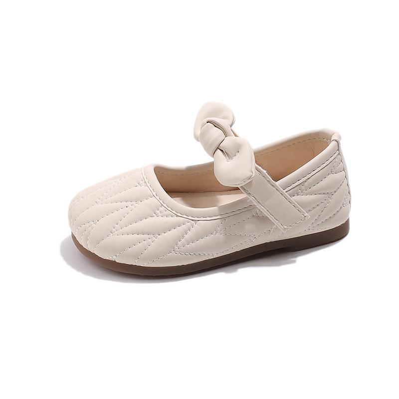 2026Spring new style children s girls leather shoes Princess Shoes Fashionable children s dance shoes, Korean style children s shoes 21Inner Length13.5cm бежевый