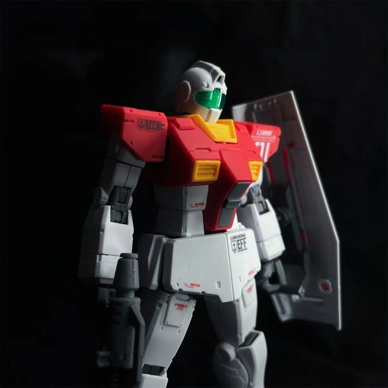 JJ Model HG 1/144 GTO GM Unpainted Assembly Model Kit Action Figure Boys' Puzzle Toys Desktop Ornament Doll Gift Collectible