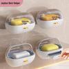 Jiabangshou Wall-Mounted Soap Dish with Lid