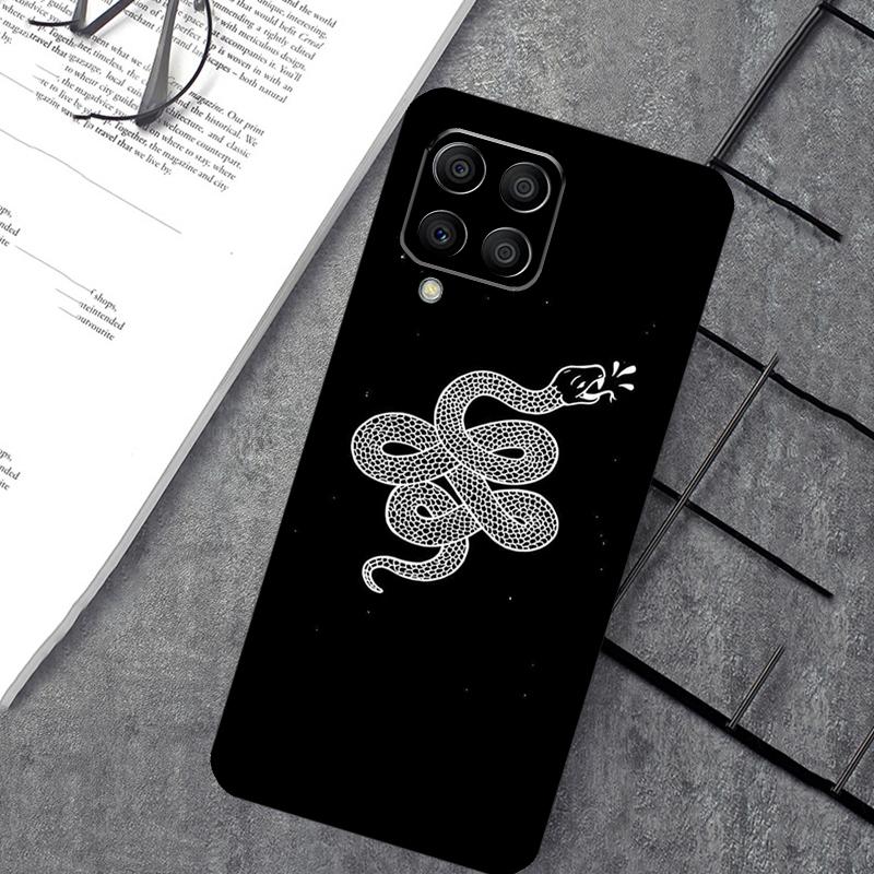 Snake Illustration Art Case For Samsung Galaxy M54 M32 M52 M15 M11 M12 M13 M14 M06 M16 M36 M56 M31 M53 M35 M55 M34