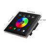 Wall Mounted Colorful RGBW LED Touch Panel Controller Dimmer Switch for LED Strip Light