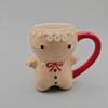 300ml Christmas Gingerbread Man Mug Ceramic Mug Biscuit Mug Drinkware Gifts