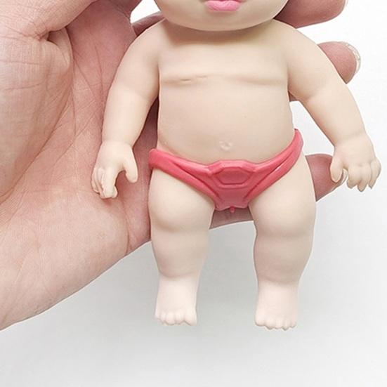 Human Baby Doll Squeeze Toy Flexible Tensile Rebound Cute Baby Doll